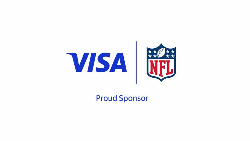 Logo Visa, Sponsor NFL - Sponsor acara olahraga NFL