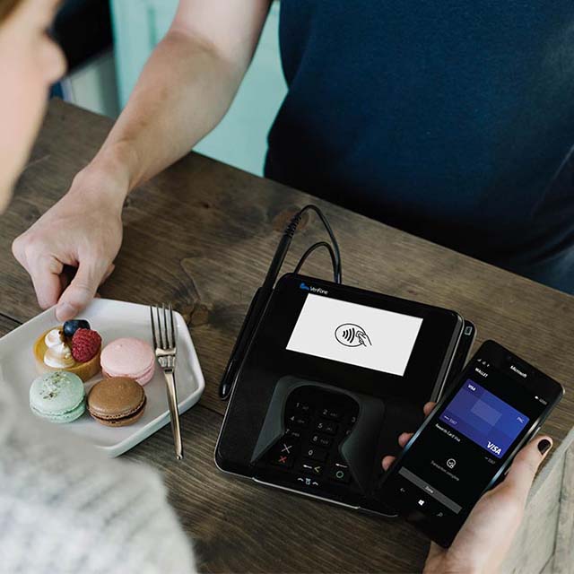 visa dan ms wallet