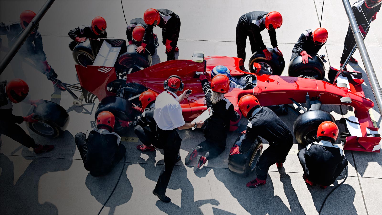 Formula 1 pit crew